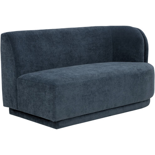 Jaclyn Danny Dusty Blue Modular Right Armchair